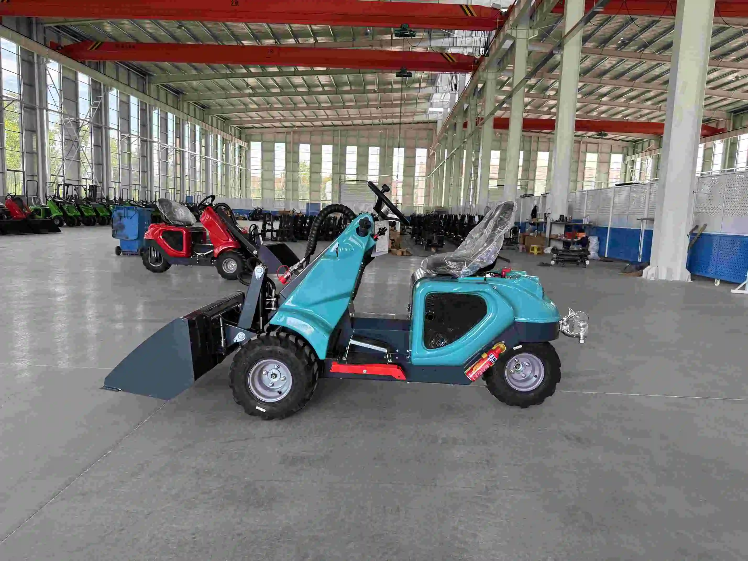 1 Ton Backhoe Loader Hydraulic Diesel Small Backhoe Loader for Digging & Loading