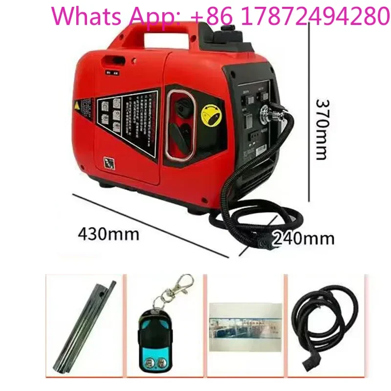3KW Portable Mute Extended-Range Generator for Electric Vehicles (48V/60V/72V, Free Installation)