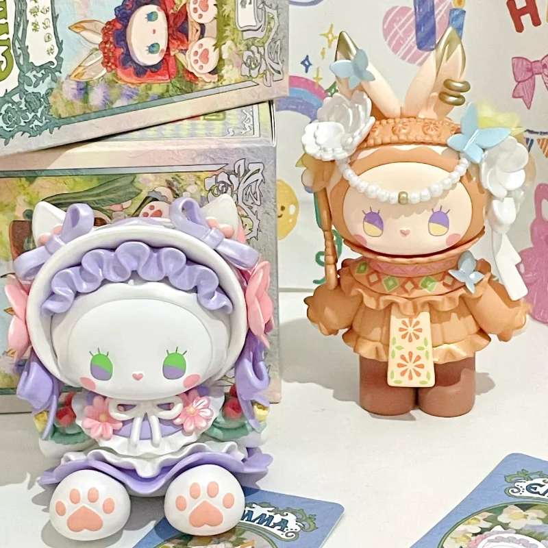 جديد إيما سيكريت فورست جاردن يؤرخ سلسلة صندوق أعمى لعبة صندوق غامض لطيف دمية جمع حلية لعبة هدية عيد ميلاد أنثى