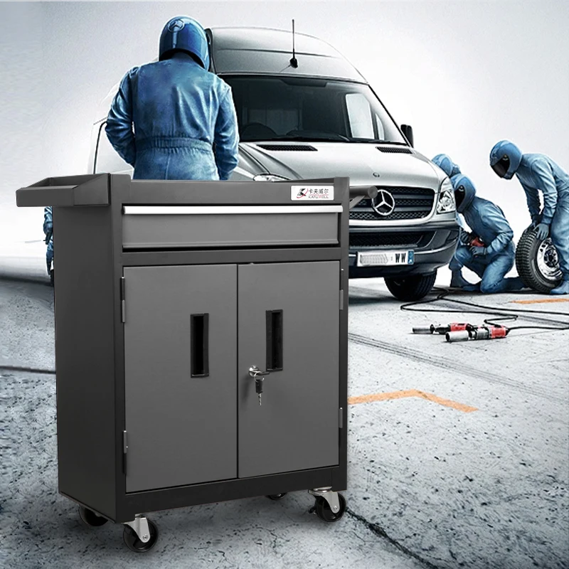 PK4542T Professional Advanced Tattoo Workstation Rolling Handcart Work Cabinet Shopping Cart Tattoo Workstation