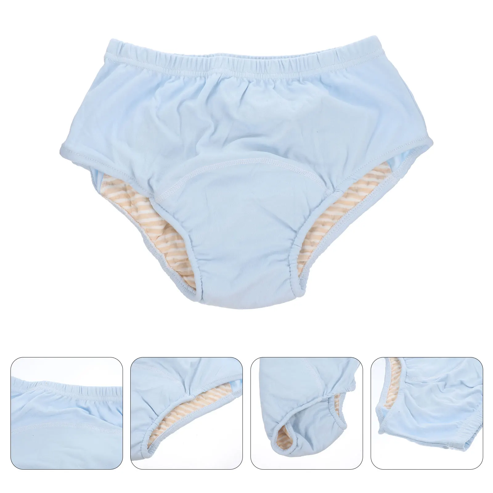 

Leakproof Incontinence Adult Home Diapers Waterproof Pants Absorbent Reusable Washable Deep Gray