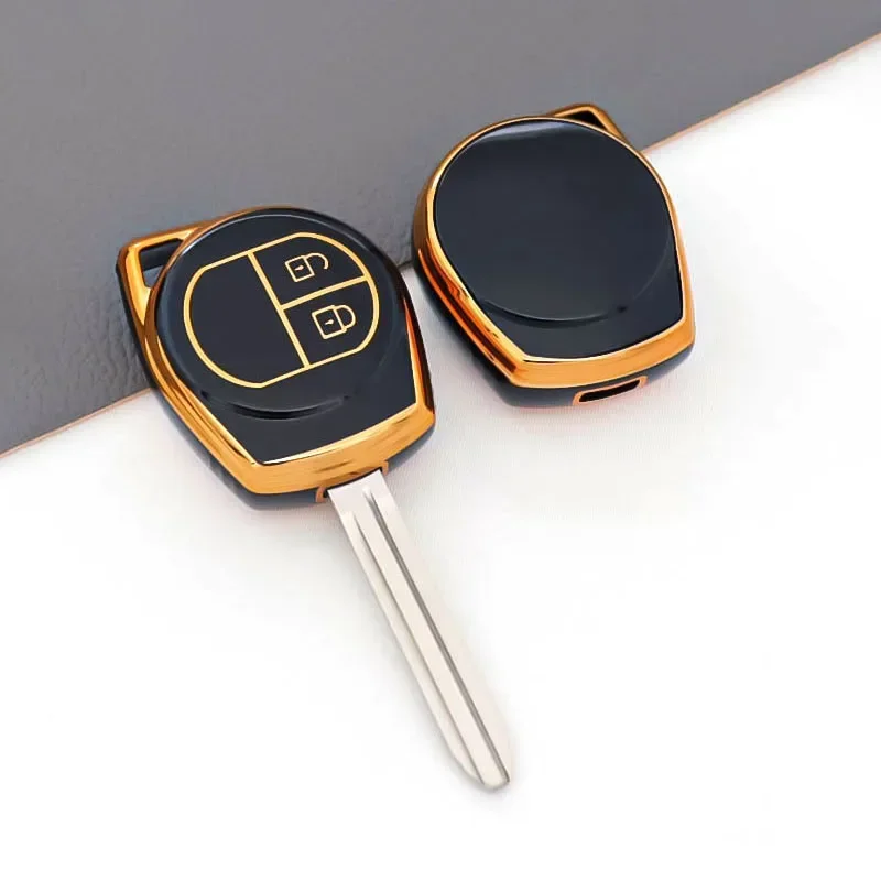 2 przyciski TPU Remote Shell Fob Holder dla Suzuki Swift SX4 Liana Aerio Jimny Samurai Amagatarai Grand Vitara Pokrowiec na kluczyk samochodowy — zdjęcie 4