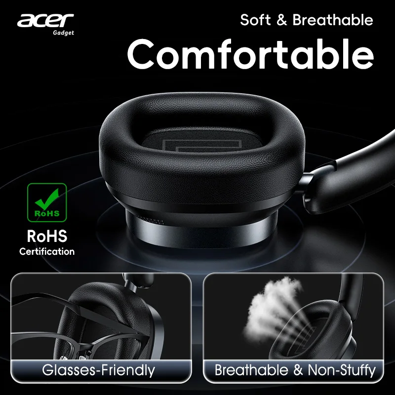 Acer Ohr633 2026 新モデルワイヤレス Bluetooth ヘッドセット Hifi