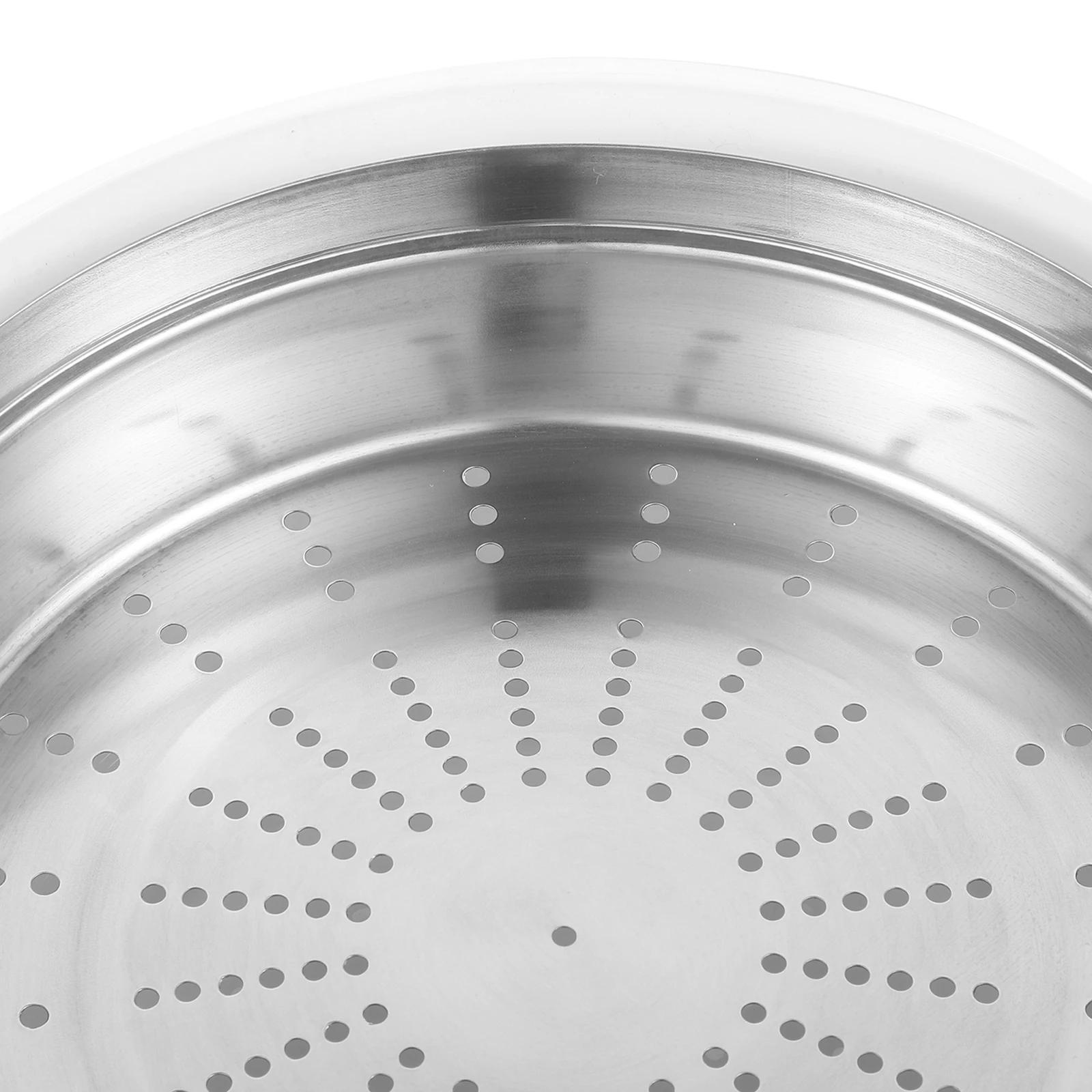 

Microwave Oven Steamer Set Stainless Steel Healthy Cooking Pan Versatile Storage Container Easy Clean Multiuse Food Steamer