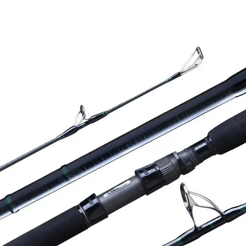 

Highest Quality Popping Rod Deep Sea Boat Fishing Rod Long Casting Rod With Strong Drag Power 35KG