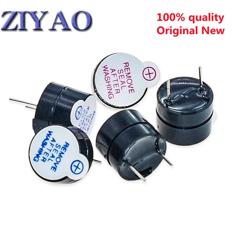 10PCS 3v 5v 12v Active Buzzer 12095 Magnetic Long Continous Beep Tone 12*9.5mm