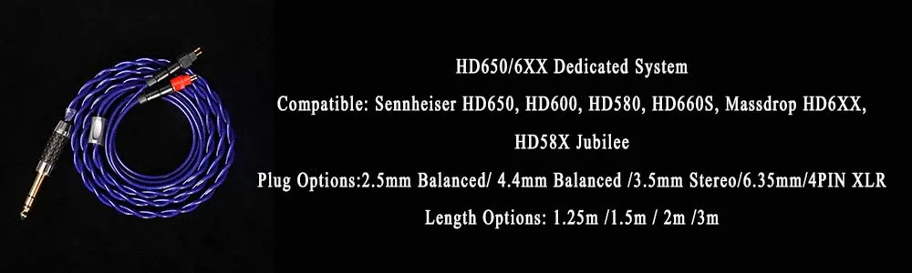 TRKAPLST-50 7N OCC versilbertes Kopfhörerkabel 2,5 3,5 4,4 mm symmetrisches Upgrade-Kabel für IE900 0,78 mm versenktes 2-poliges MMCX HIFIMAN – Detail 4