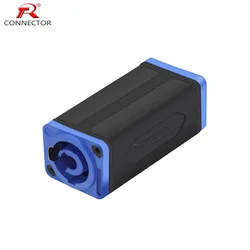 1PC Powercon Couplers Connector NAC3MM Blue White Blue BLue White White Lights Chassis Socket Extension Aviation Connector