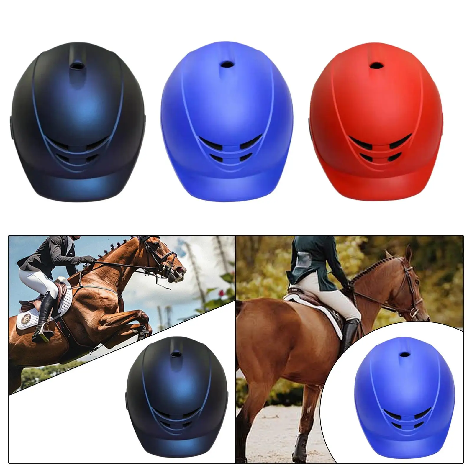 

Equestrian Helmet Multi Ventilation Holes Protective Gear Equestrian Hat