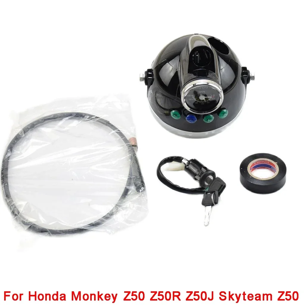 Налобный фонарь для мотоцикла со спидометром и индикатором для Honda Monkey Skyteam Z50 Z50R Z50J