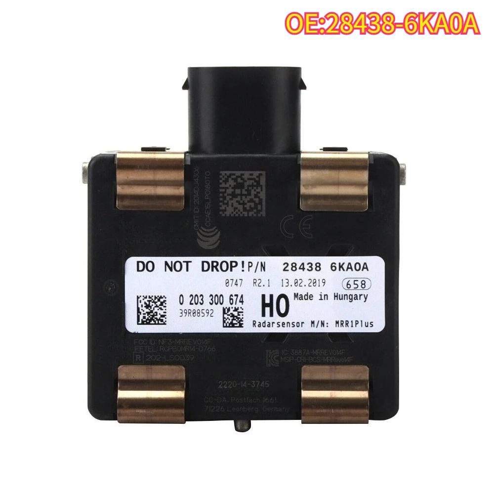 

High quality New For 28438-6KA0A Distance Radar Sensor For 2017-2020 Nissan Pathfinder 3.5L 28438-6KA0A 284386KA0A