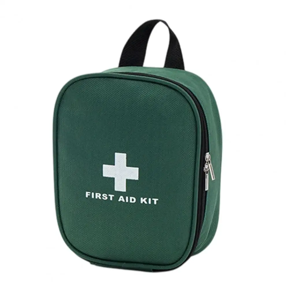 Portable First Aid Storage Bag Portable Empty First Aid Bag with Adjustable Shoulder Strap Medical Emergency Kit Case