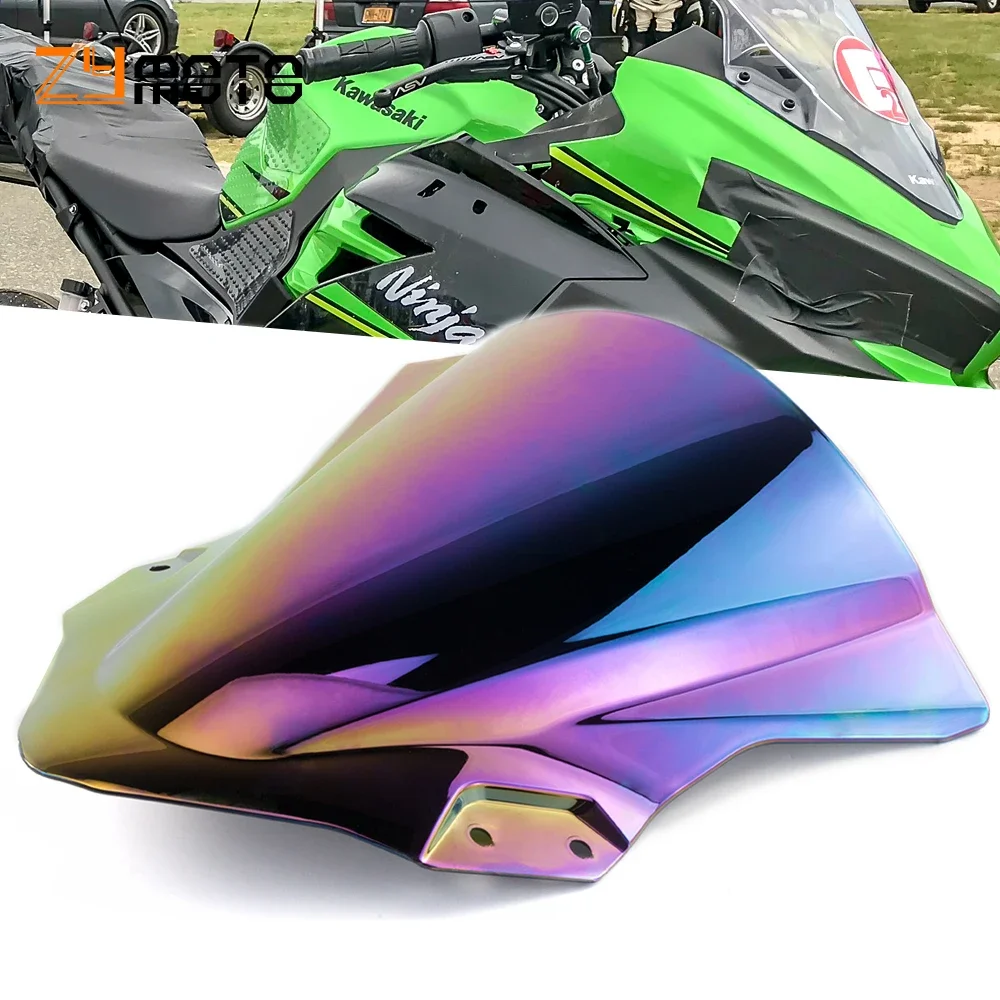 6 Colors of The New Windshield Are Suitable for Kawasaki NINJA400 Ninja 400 2018 2019 2020 Deflector WindScreen Windproof