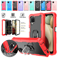 Heavy Duty 3 In 1 Full Body Rugged Shockproof Hybrid Soft Bumper Case for Samsung Galaxy S20 FE A02S A12 A32 A52 A72 5G S20fe