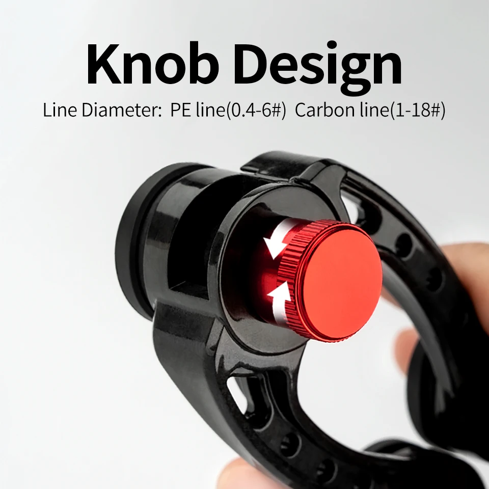 LINNHUE Manual GT Knotter Fishing Knot Tying Tool Fast Front Lead Carbon WireSub-Line Binder