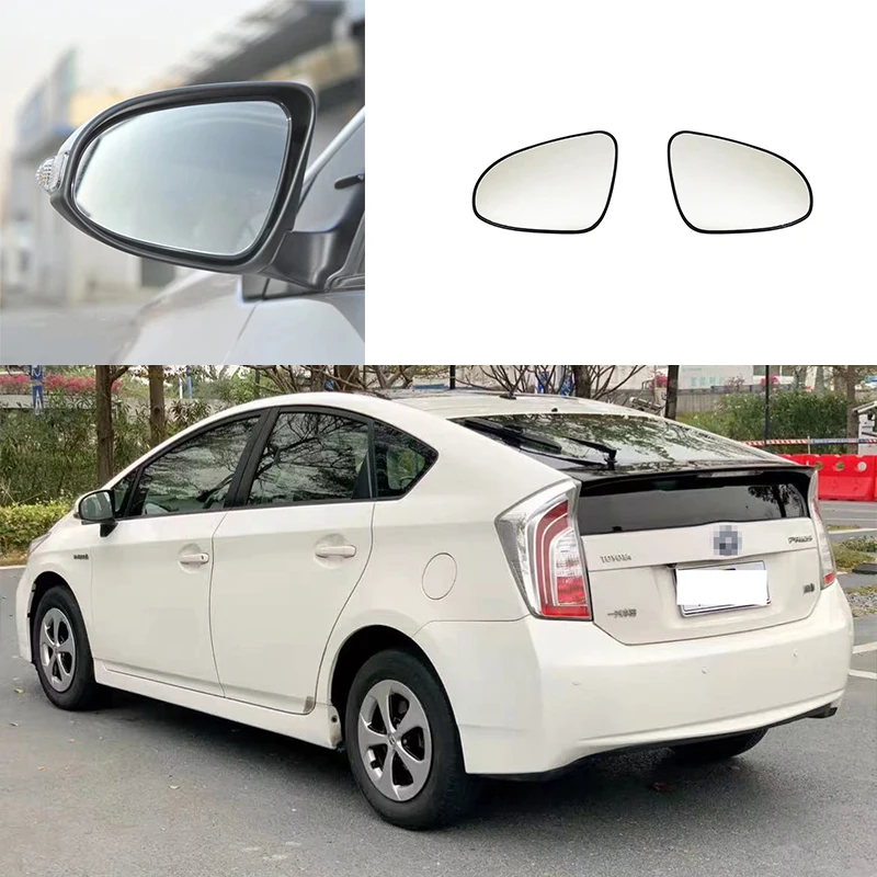 

Auto accessories for Toyota Prius C Aqua Axio Premio Allion 2012-2018 Left and right side heated rearview mirror glass