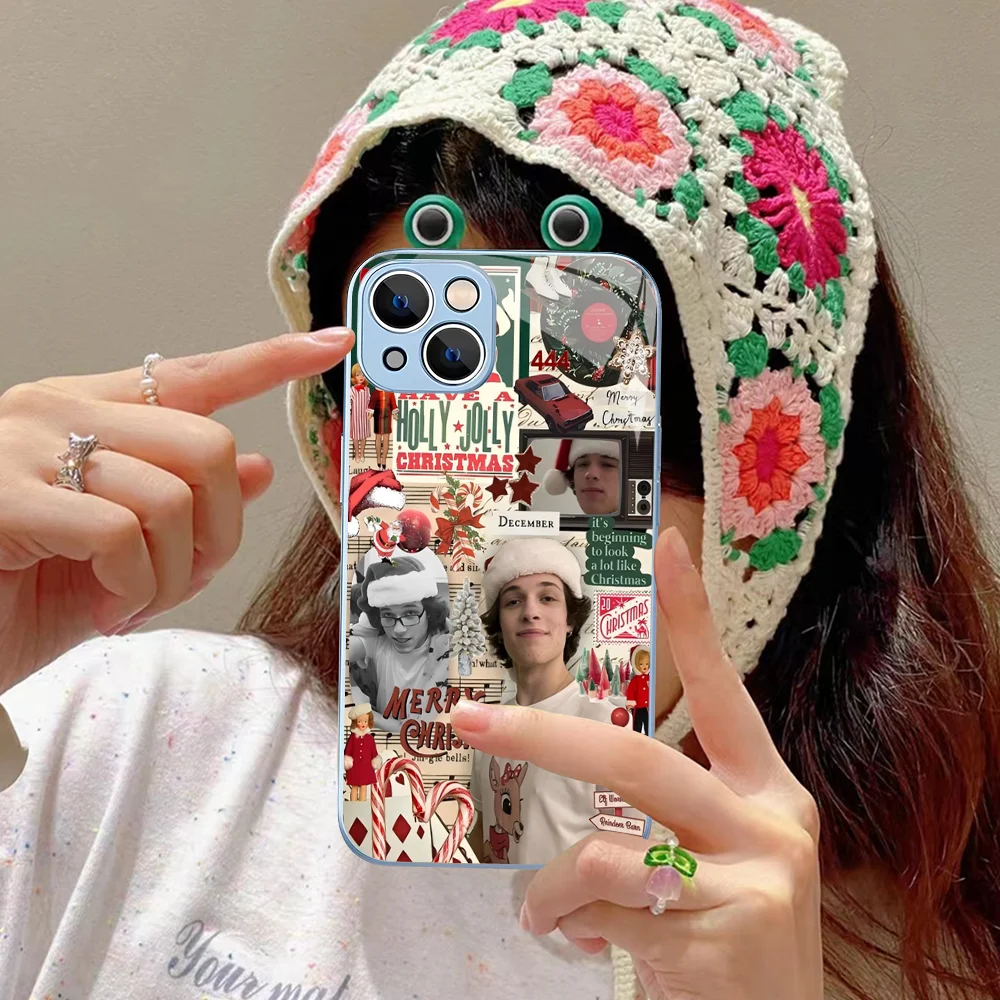 S-Sturniolo T-Triplets Phone Case Tempered Glass For iphone 14 13 12 11 Pro Mini XS MAX 14Plus X XS XR Fundas