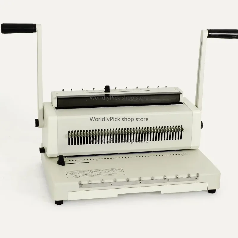 High-Precision Paper Processing Machine Wire-O Binding for Office Work for Used Paper Processing