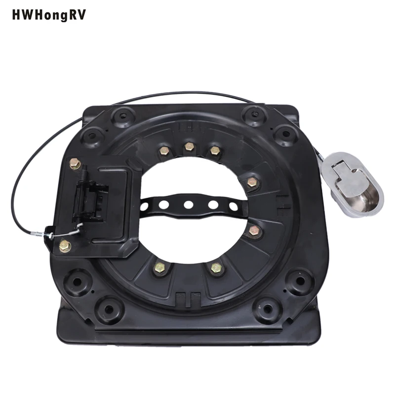 

Уникальный поворотный стол для автоматического сиденья с рычагом-слайдера, регулятор вращения сиденья автофургона с направляющей для автозапчастей для кемпера