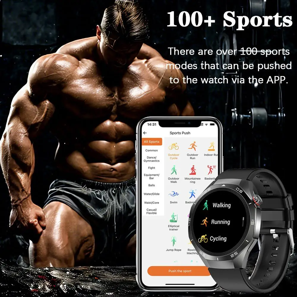 Classic Smart Watch 5Pro 1.53-inch 360*360 HD Screen GPS Motion Track Recording Multiple Sport Modes Bluetooth Call Smartwatches - Image 3