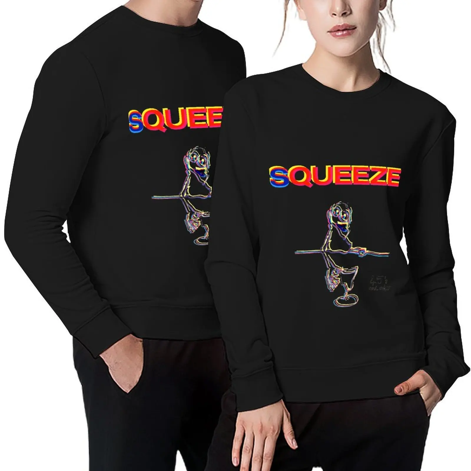SQUEEZE البلوز الرجال الملابس أنيمي الملابس الخريف الرجال مصمم الملابس الخريف البلوز