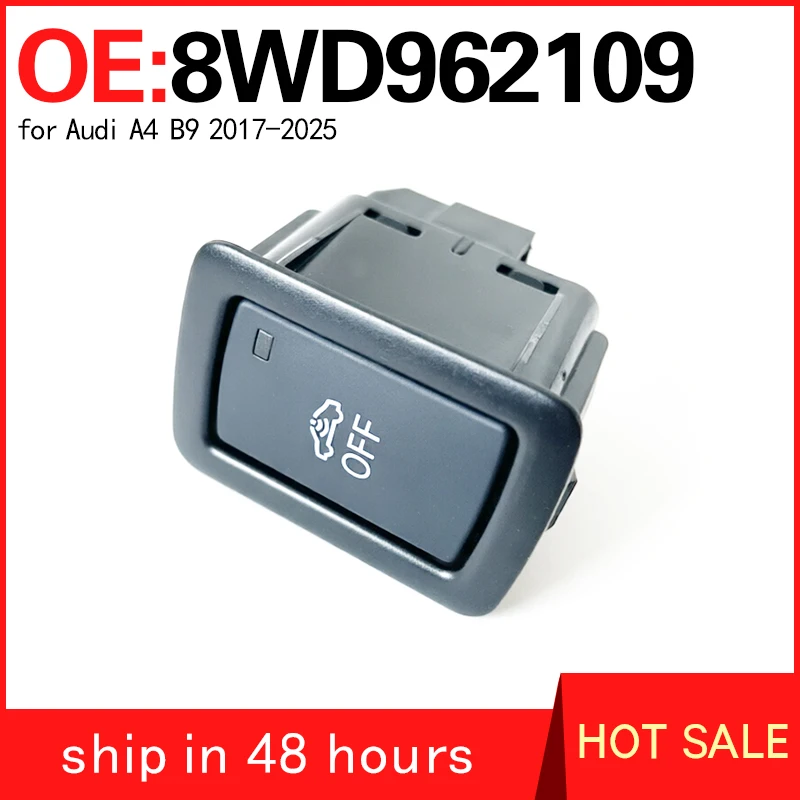 8WD962109 For Audi A4 B9 2017-2025 Car door anti-theft alarm system OFF switch button