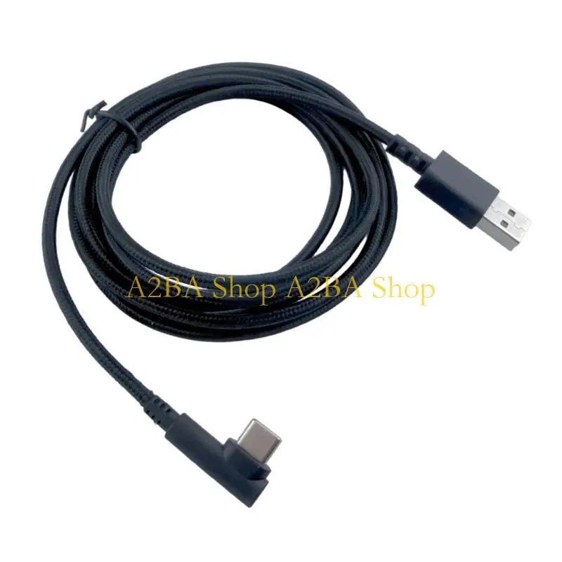 A2BA Heavy Duty USB Cable Fast Charging Cord Efficient Power Supply Cord PVC Texture Great for Sketching Tablets 2m Length