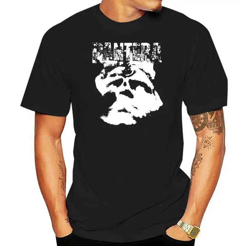 Pantera 'Far Beyond Driven World Tour' T-Shirt - Neu Und Offiziell Cotton Tee Shirt Custom Printed