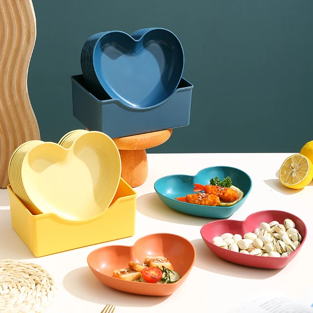 Heart shaped dinner set hotsell