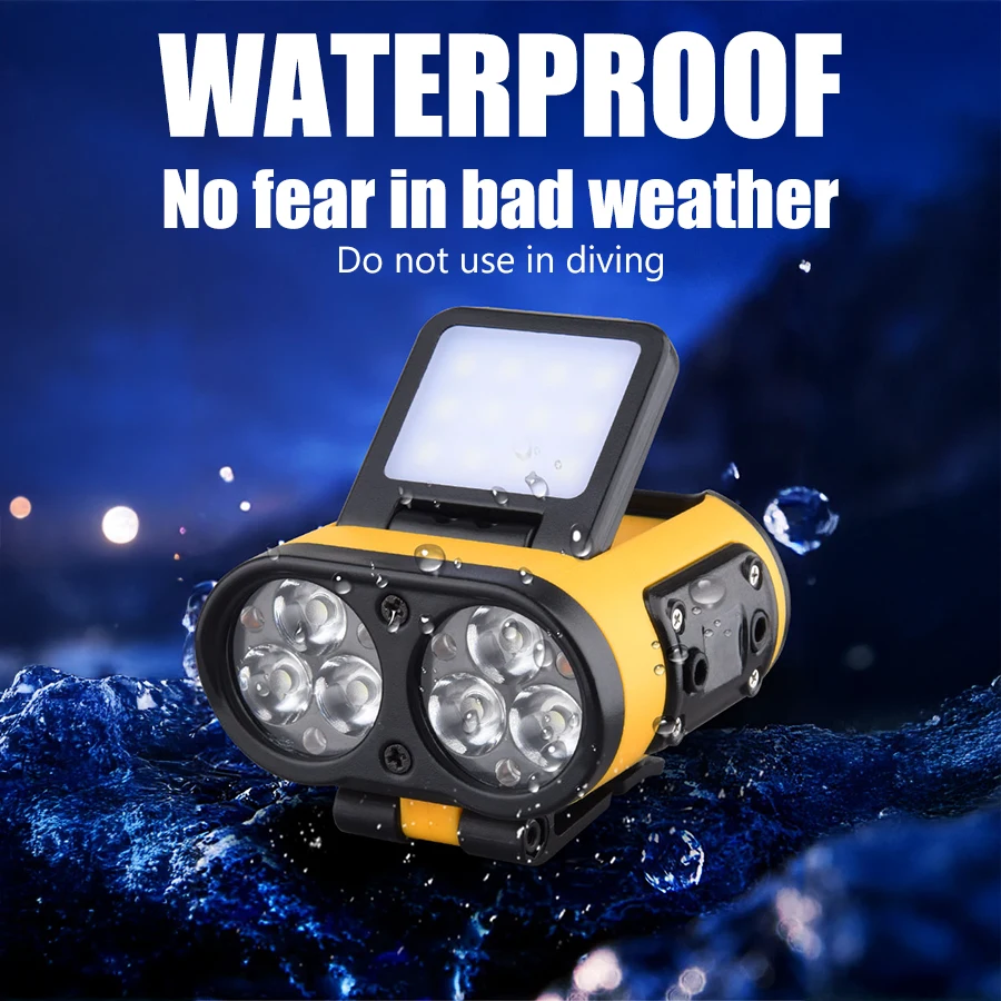 LED Smart Sensor Headlamp Cap Clip Light USB Rechargeable Flashlight  With Power Display Riding Fishing Camping Outdoor Torch