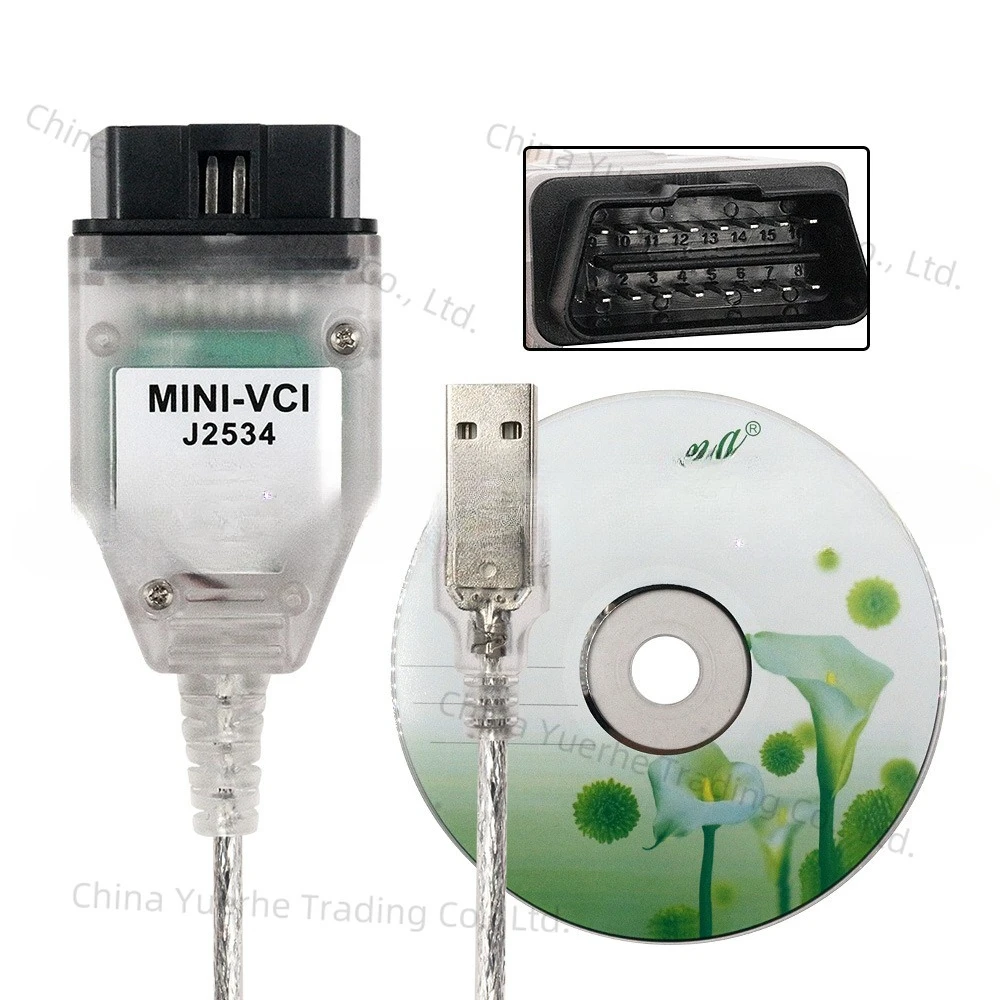 

Mini VCI V18.00.008 V17.20.013 Latest version FT232RL for Toyota/