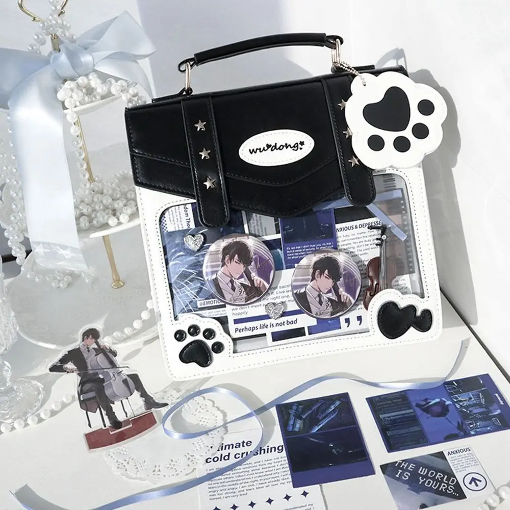 Cute Large Capacity Ita Bags Harajuku JK Lolita Shoulder Bag PU Y2K Backpack Shopping