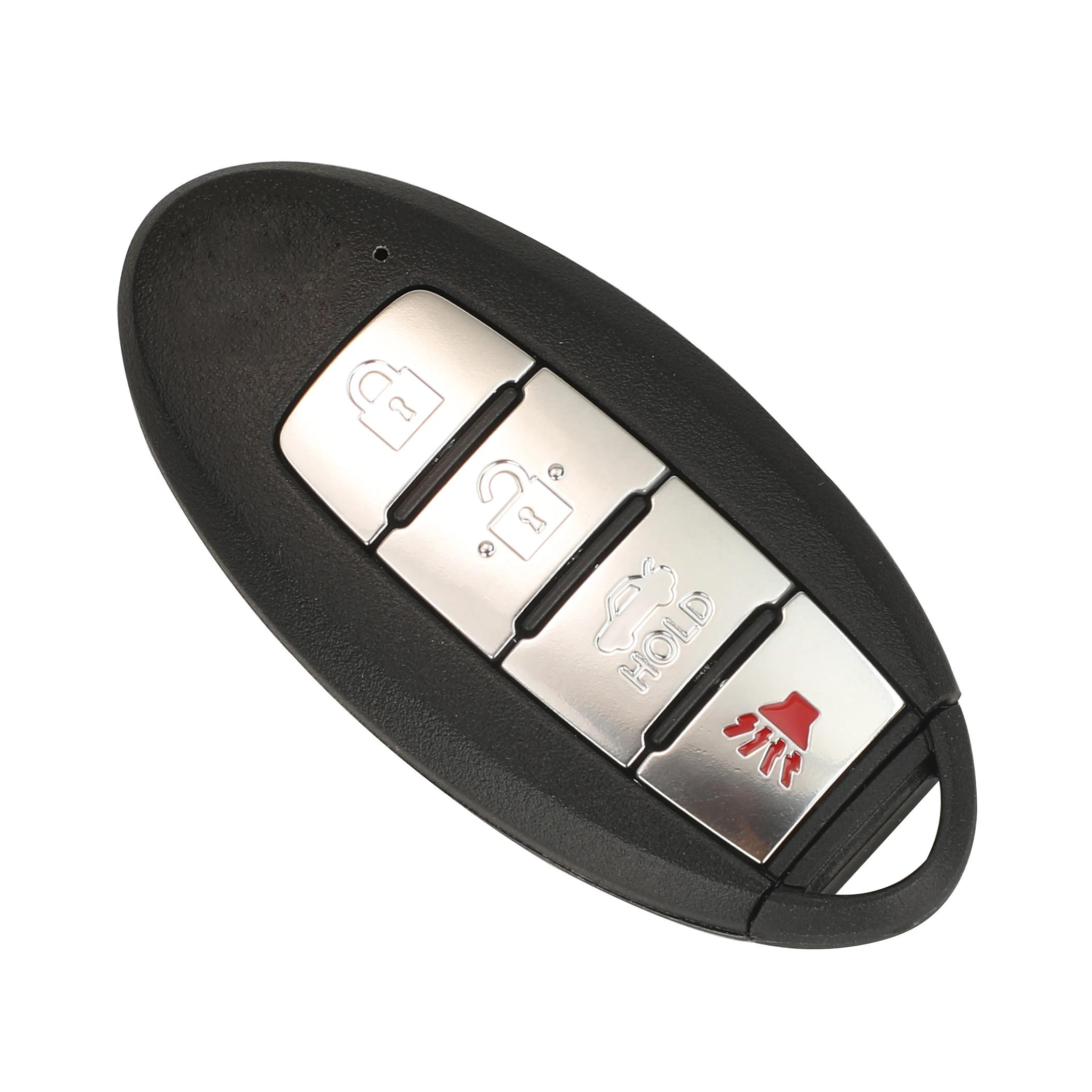 jingyuqin สัญญาณกันขโมยรถยนต์สมาร์ทรีโมทคีย์ S 180144801   KR5TXN1 สําหรับ Nissan Altima Versa 2019 2020 433.92MHz 4A ชิป 4 ปุ่ม FSK