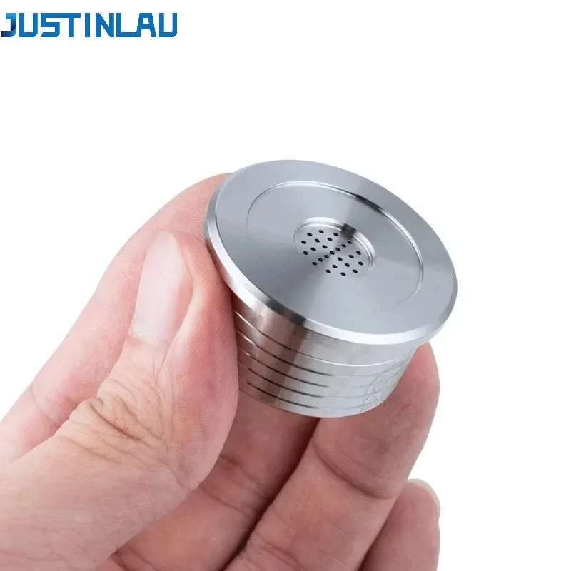 JUSTINLAU Refillable Coffee Capsulas Pod for Delta Q NDIQ7323 Stainless Steel Espresso Machine Filters Capsule Cup Barista Tools