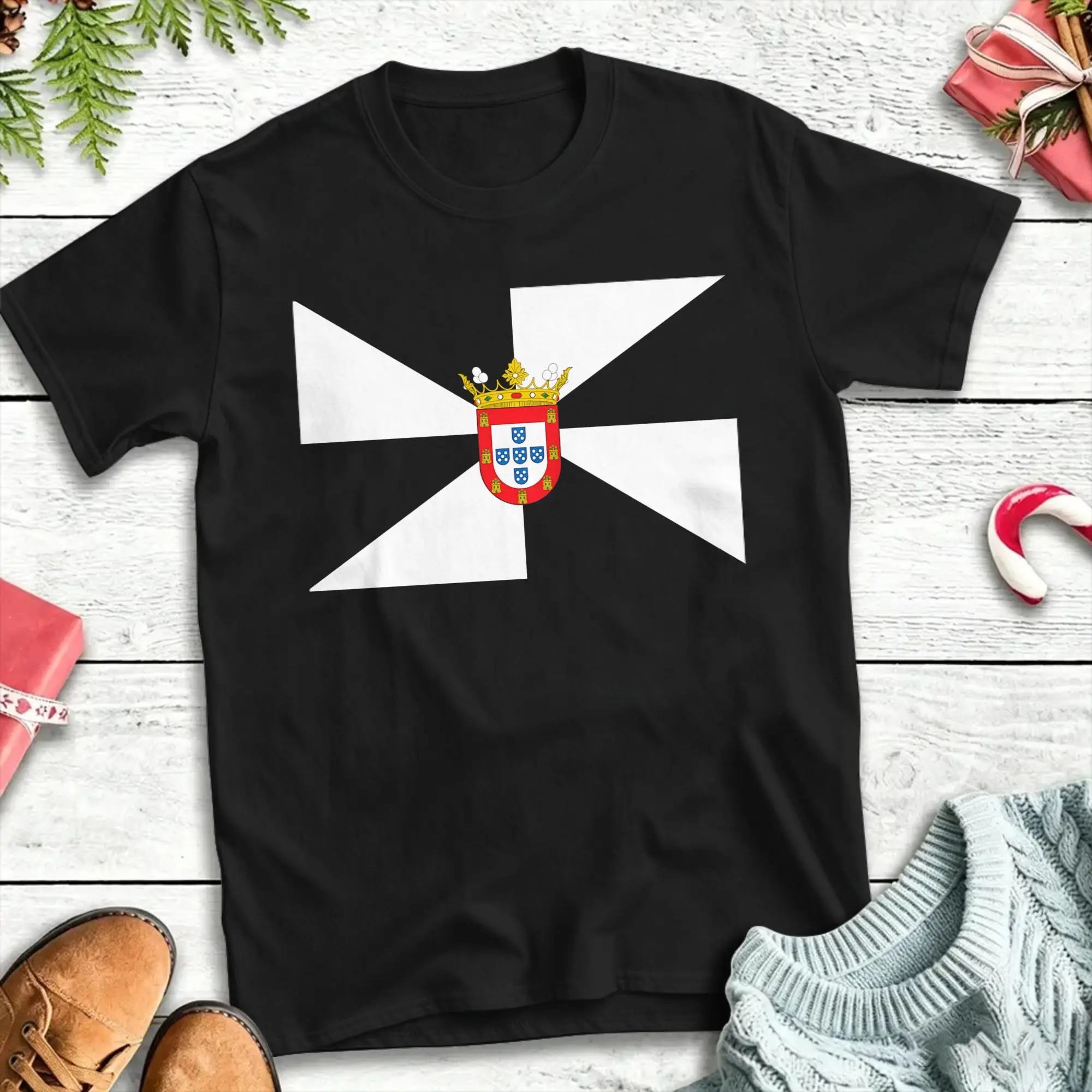 Ceuta Flag Spain Premium Tri Blend T Shirt Summer  Men Pure Cotton O Neck Oversized Clothing Short-Sleeve Vintage Tshirt