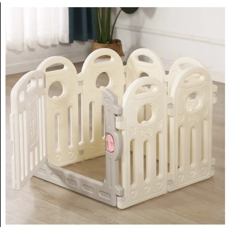 

Pet fence dog cage, plastic guardrail for small indoor dogs