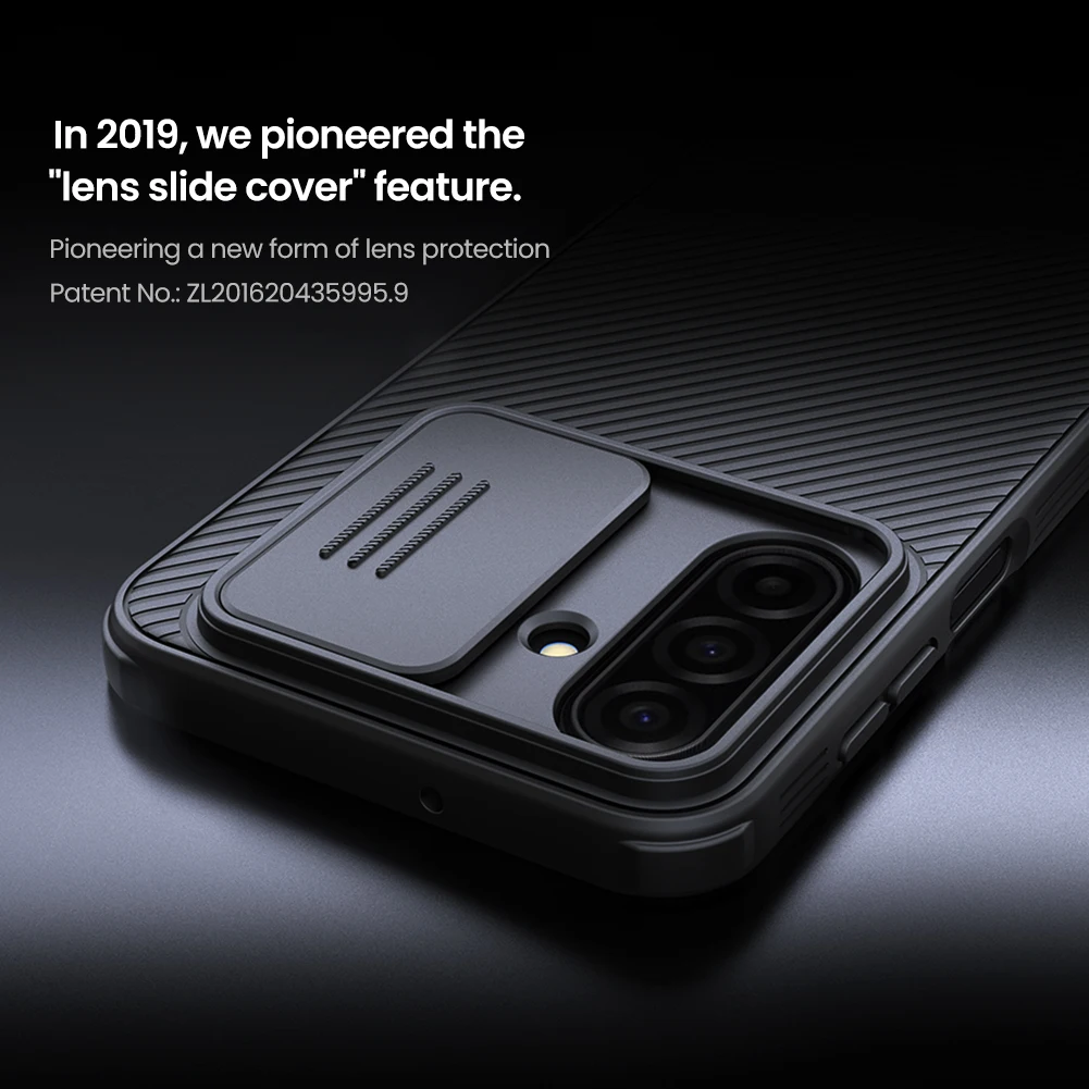 

Nillkin For Samsung Galaxy A17 5G Case TPU Frame Hard PC CamShield Pro Slide Camera Protection 360 Lens Privacy Back Cover