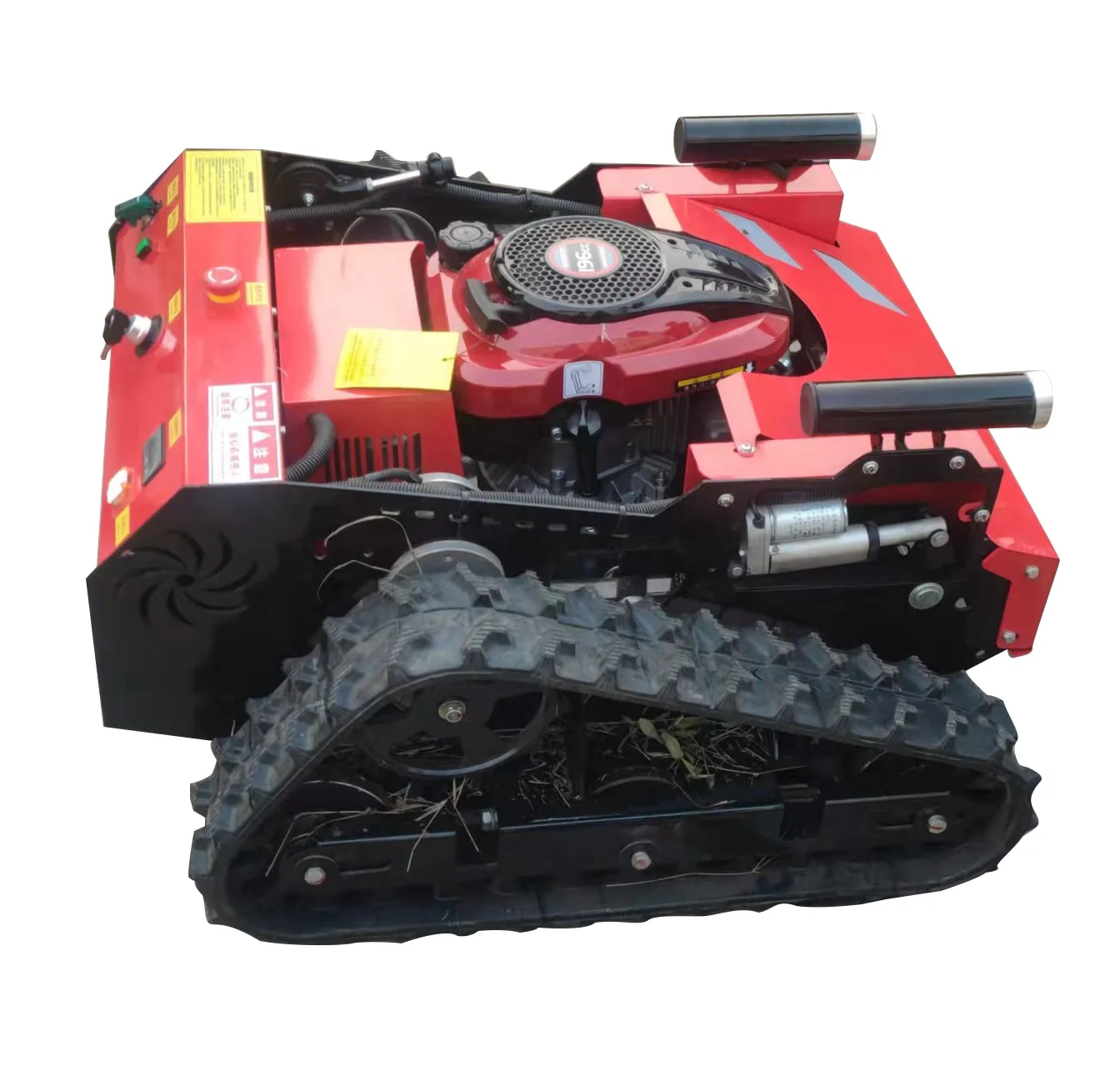Farm Radio Control Mowers RC Slope Lawn Mower Tracked All Terrain Remote Control Robot Weed Mowing Machine