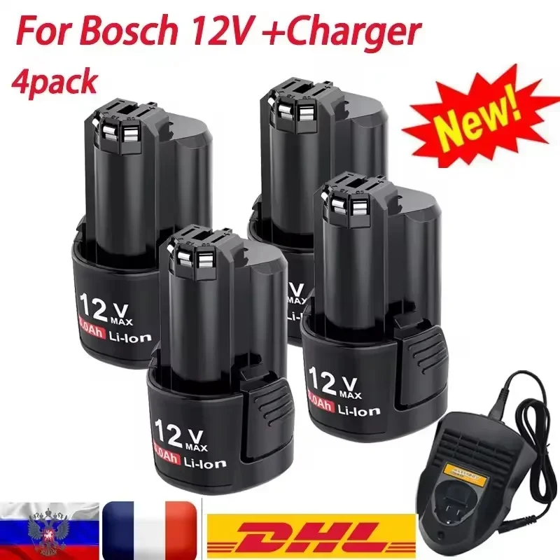 

for BOSCH 12V 3.0Ah BAT411 Replacement Battery Bosch 12V Battery BAT412A BAT413A D-70745GOP 2607336013 2607336014 PS20-2
