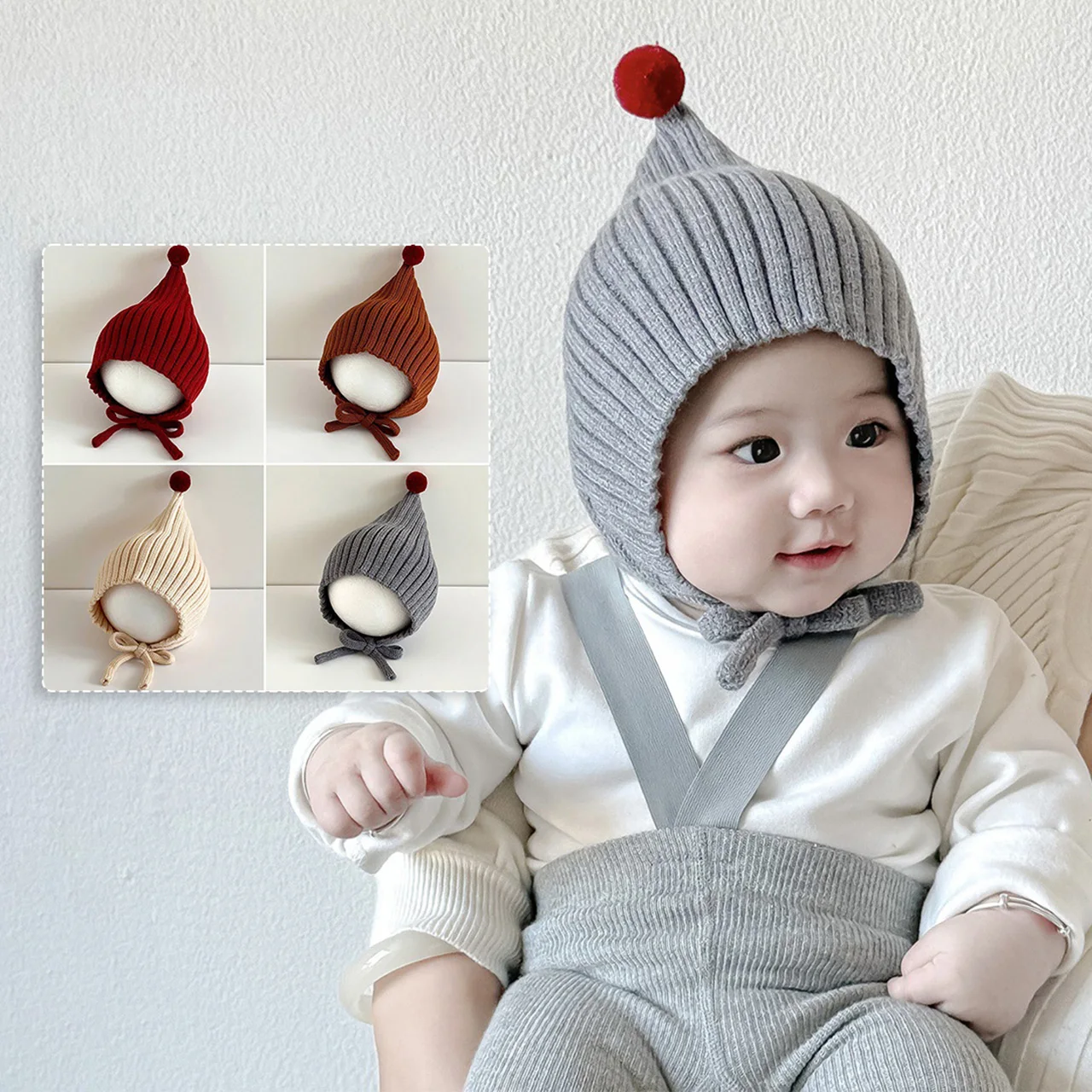 الشتاء الطفل متماسكة قبعة لطيف - مراجعة Infant Beanie Hat With Ears وسعره