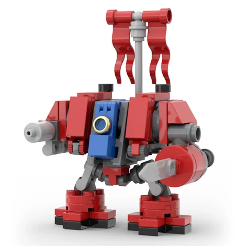 Juego Popular Mecha modelo Moc, bloques de construcción, tecnología Mech, bloques modulares, espacio multiforma, regalo de Navidad, juguete DIY, conjunto de montaje