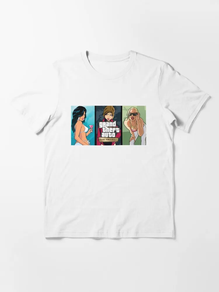 Grand Theft Auto T Shirt  GTA Game Newest Tshirts San Andreas Grand Theft Auto 5 Trilogy Online Mods Vice City V  Liberty City