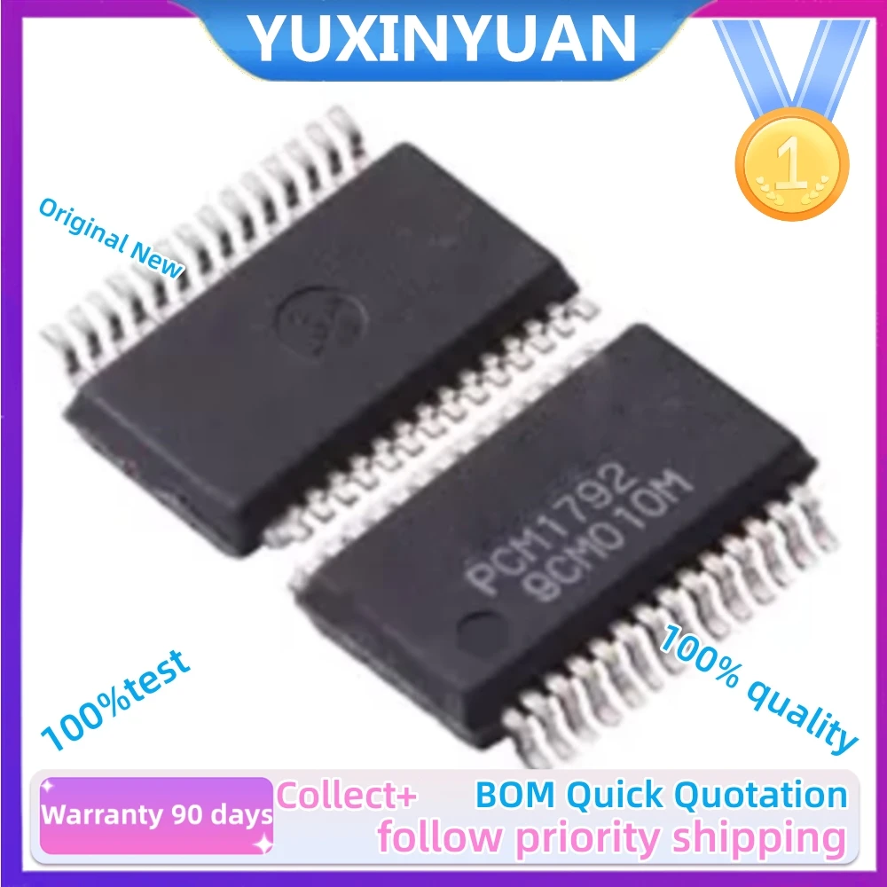 1PCs/lot New Original  PCM1792ADB SSOP28 PCM1794ADBR  PCM1796DBR PCM2903BDBR DAC 24BIT STER 192KHZ 28-SSOP  in sTock 100%Quality