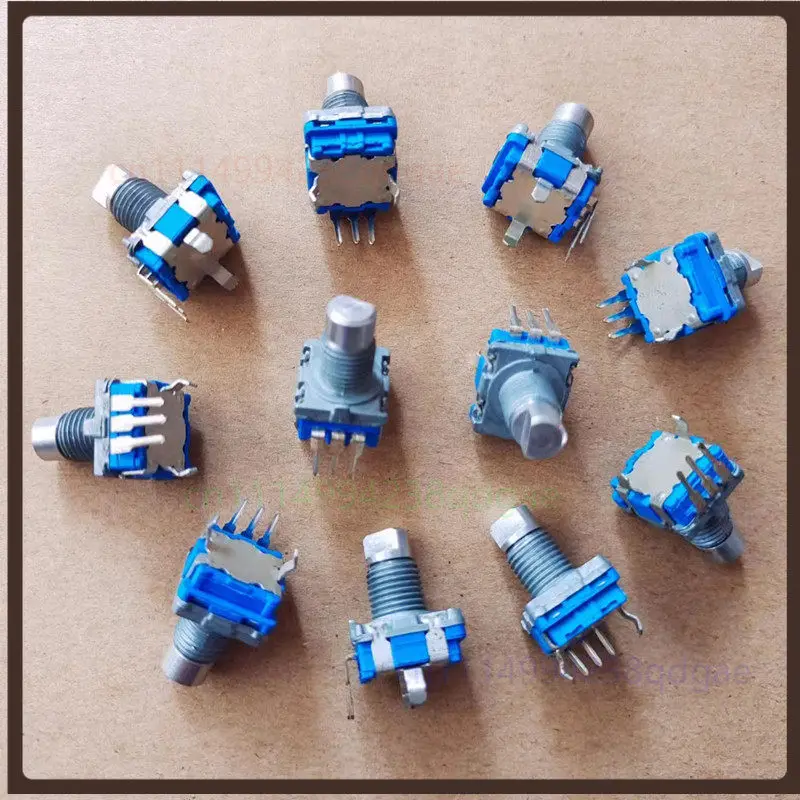 1PCS 360 Degree Rotary Encoder 3Pin 20 Steps Shaft Length 10MM Digital Potentiometer For Amplifier Volume Control