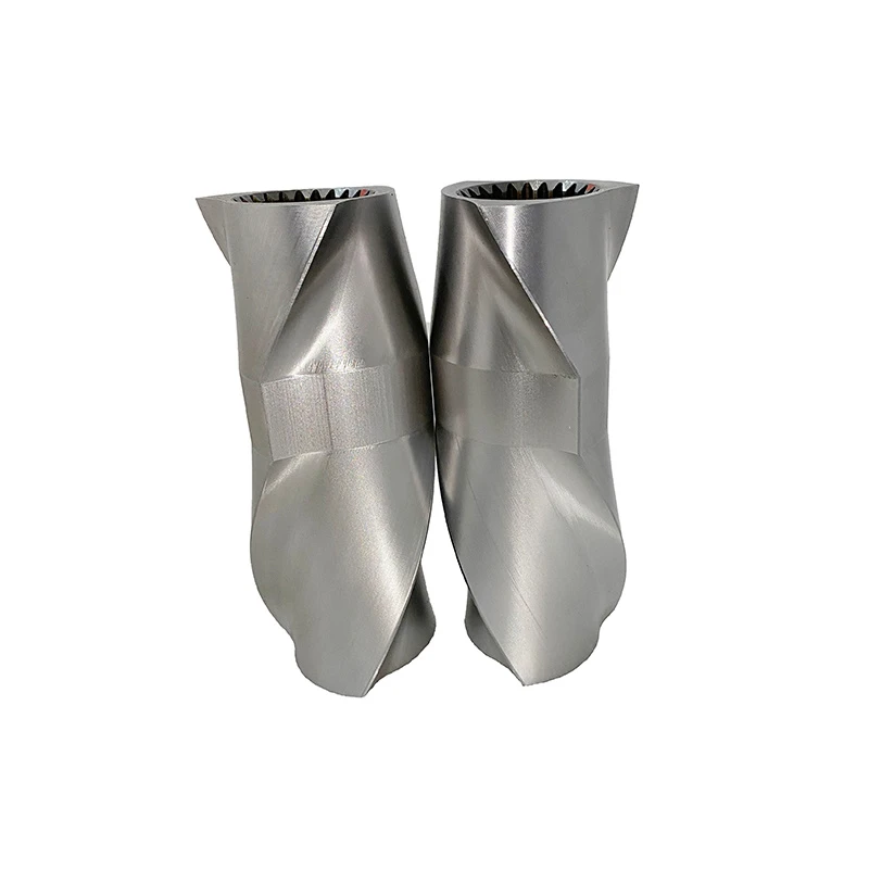 Tailored Kneading Screw Element CPM 10V HIP Alloy for Twin Screw Extruder Dispersive Mixing Compounding and High Shear Zones