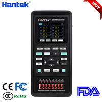 Hantek HTM208B HTM208C Handheld 8CH Multi-Channel Temperature Recorder -200℃-1370℃ K Type Thermocouple Couple Breakage Detection