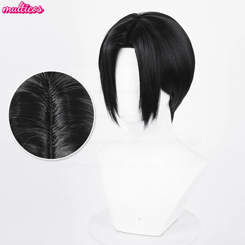 Высокое качество Oosaki Nana Косплей Парик NANA Косплей Короткие черные термостойкие синтетические волосы Хэллоуин Вечеринка Аниме Парики + Кепка для парика
