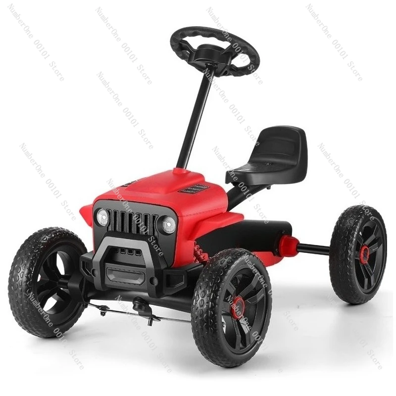 

Children's off-road kart quad bicycle pedal bicycle