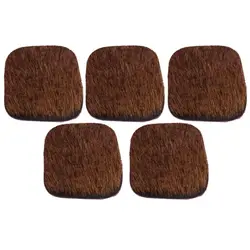 2pcs Leather Arrow Rests Traditional Archery Adhesive Silent Plate Recurve Bow Adhesive Patch Outdoor Hunting Shooting Accessory