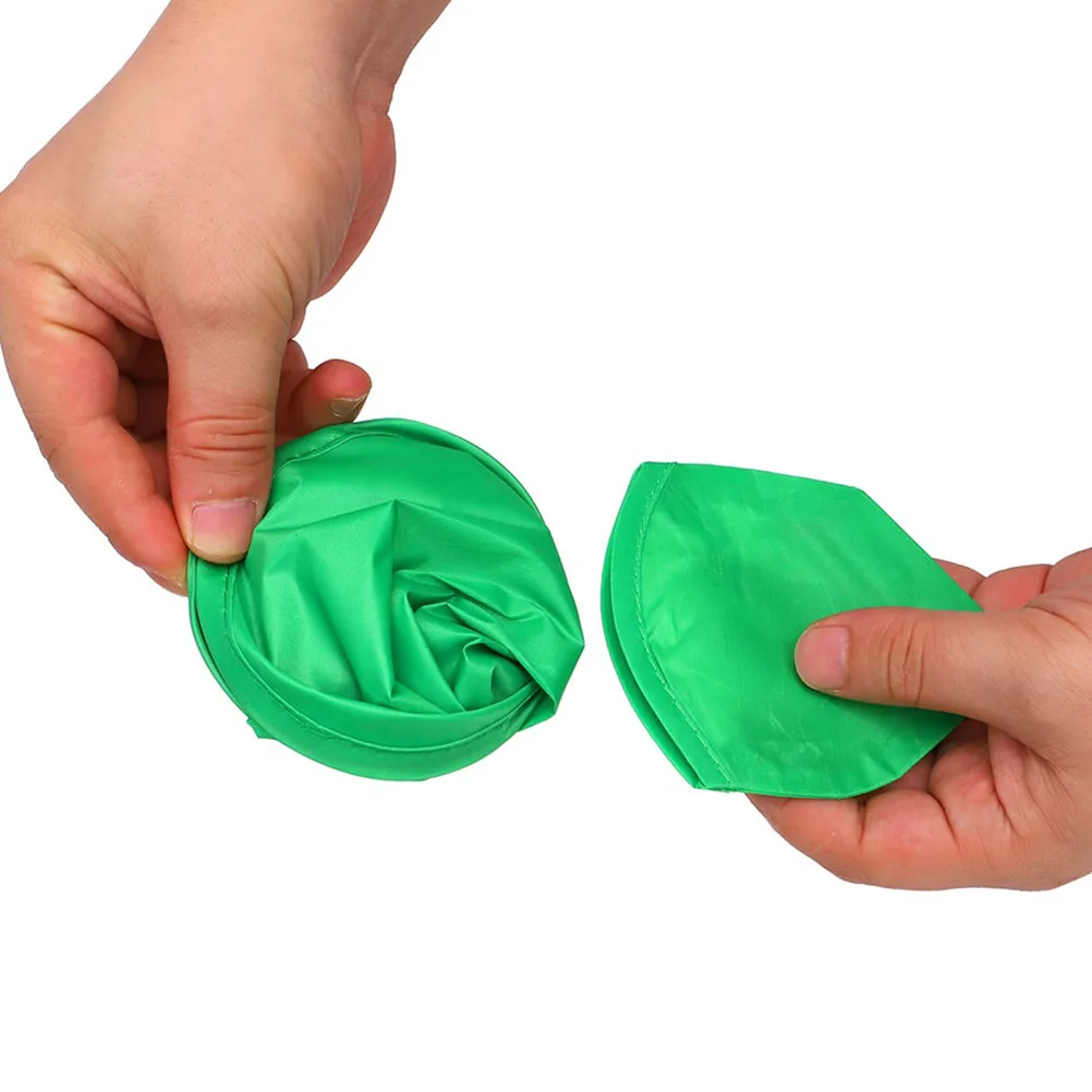 15pcs Foldable Flying Discs Round Fans Lightweight Smooth Edges Kids Sports Outdoor Toys Beach Size